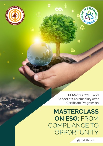 Professional working with environmental documents and paperwork